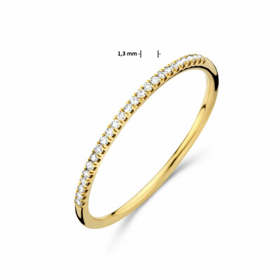 ring diamant 0.083ct h si