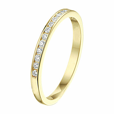 ring diamant 0.15ct h si