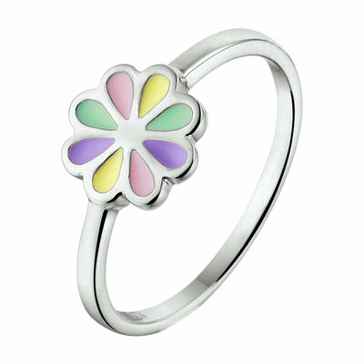 ring bloem emaille