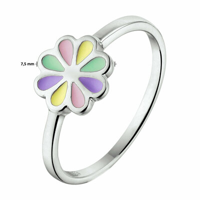 ring bloem emaille