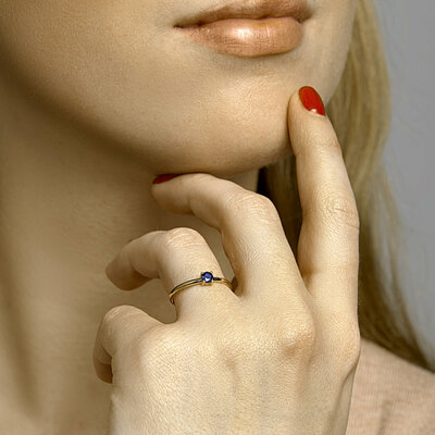 ring saffier
