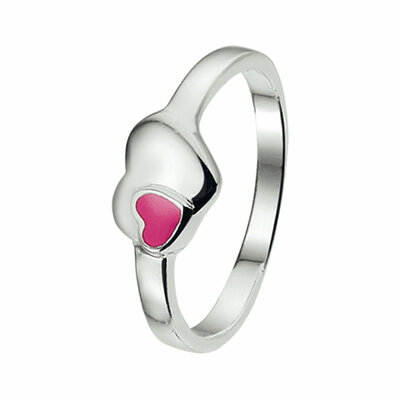 ring hart emaille