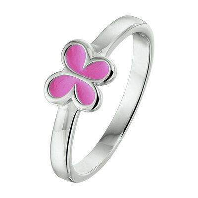 ring vlinder emaille