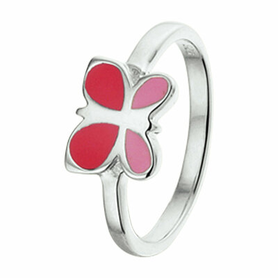 ring vlinder emaille