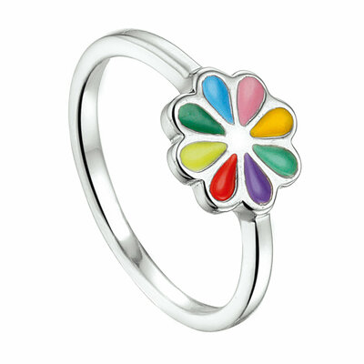 ring bloem emaille