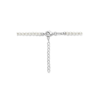 collier synth. parel 3,0 mm