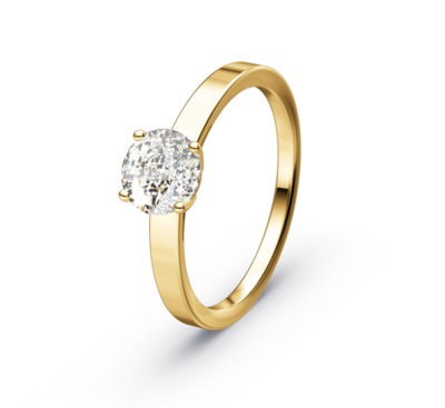 Verlovingsring  solitaire 1.00 ct