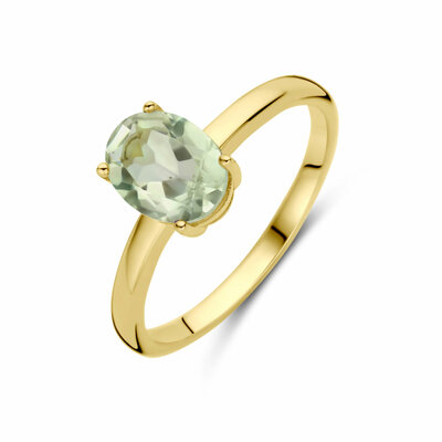 ring groen amethist