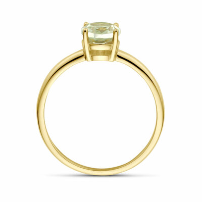 ring groen amethist