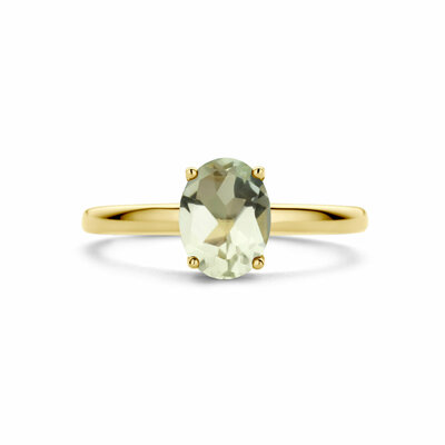 ring groen amethist