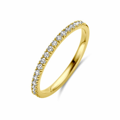 ring met geboortesteen zirkonia april