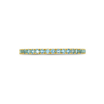 ring met geboortesteen blauw topaas december