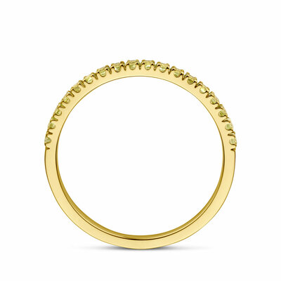 ring met geboortesteen peridoot augustus