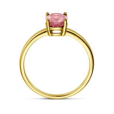 ring roze toermalijn