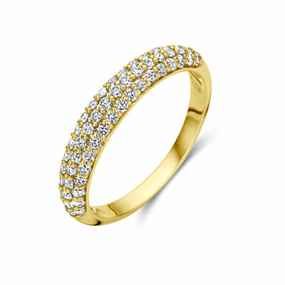 ring diamant 0.64ct h si