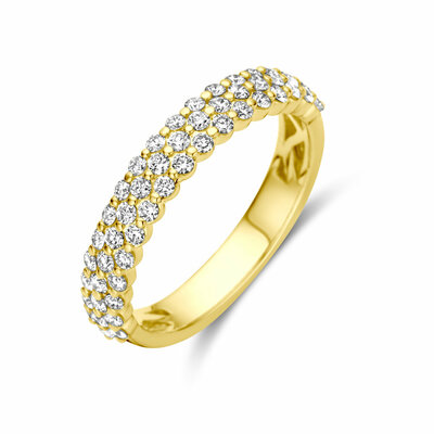 ring diamant 0.60ct h si