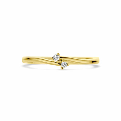 ring diamant 0.03ct h si