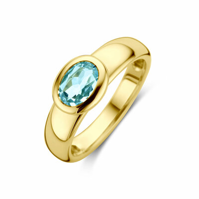 ring sky blue topaas