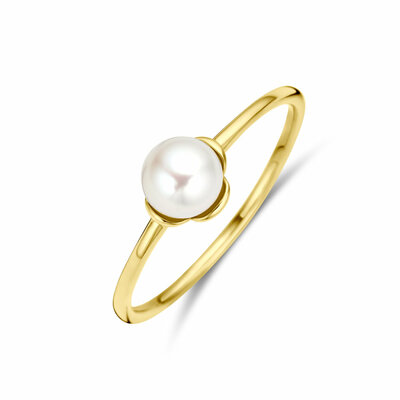 ring bloem parel