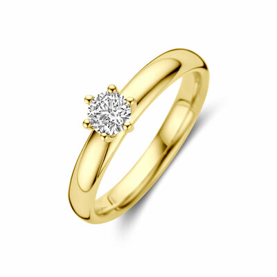 aanzoeksring diamant 0.33ct h si