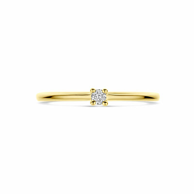 ring diamant 0.05ct h si