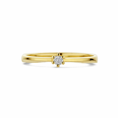 ring diamant 0.05ct h si