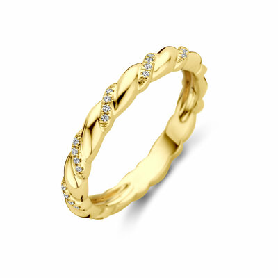 ring diamant 0.09ct h si