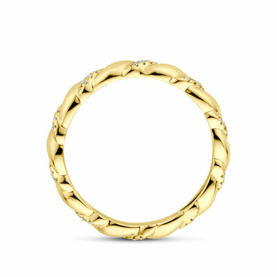 ring diamant 0.09ct h si