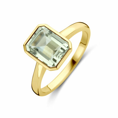 ring groen amethist