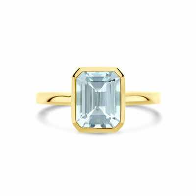 ring aquamarijn