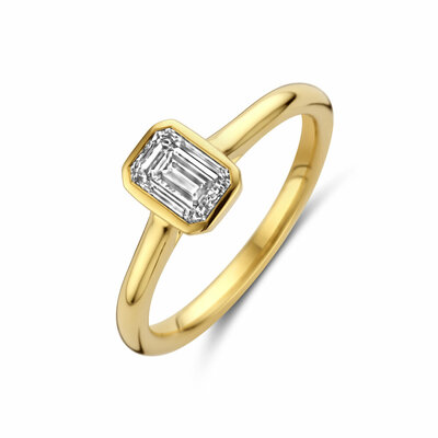 ring lab grown diamant 1.00ct h si