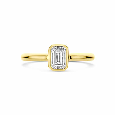 ring lab grown diamant 1.00ct h si