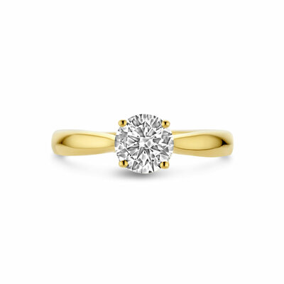 ring lab grown diamant 1.00ct h si
