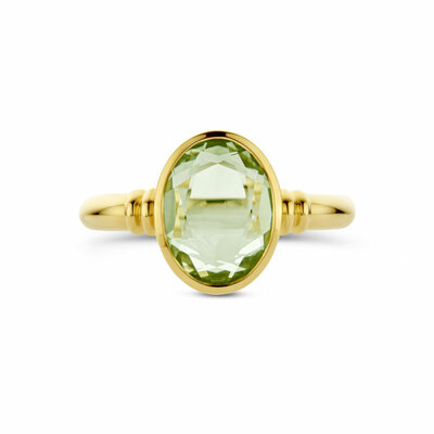 ring groen amethist