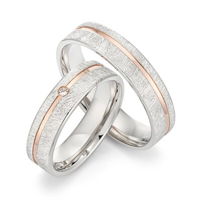 Zilveren ringen met Diamant