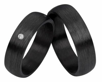 Trouwringen carbon