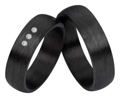 Trouwringen carbon
