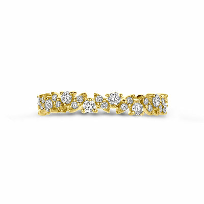 ring diamant 0.49ct h si