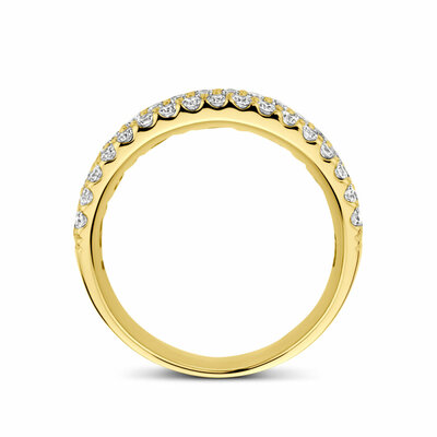 ring diamant 1.13ct h si