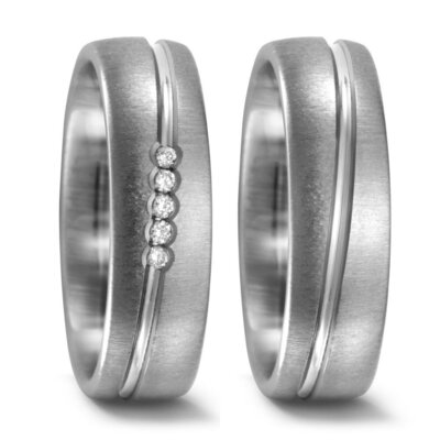 Trouwringen Titanium