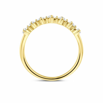 ring lab grown diamant 0.23ct h si
