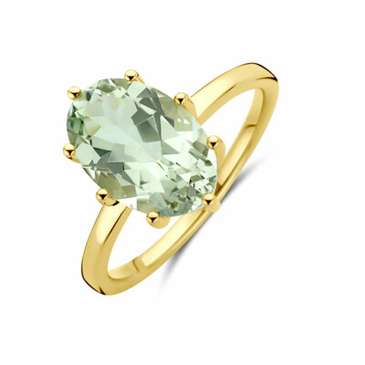 ring groen amethist