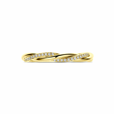 ring diamant 0.08ct h si