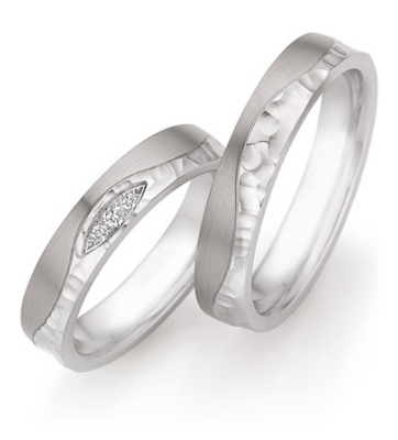 Trouwringen Staal/ Titanium