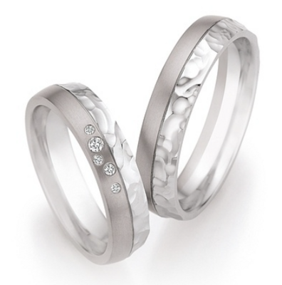 Trouwringen Staal/ Titanium