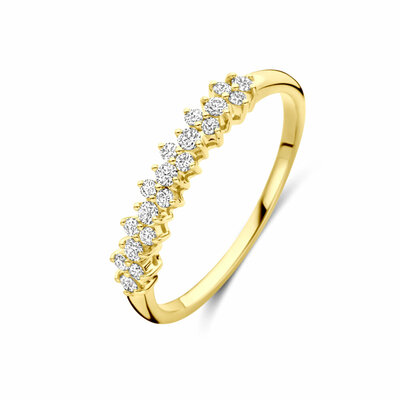 ring diamant 0.24ct h si