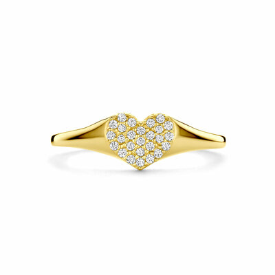 ring hart zirkonia