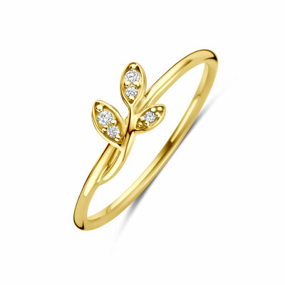 ring diamant 0.03ct h si