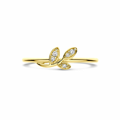 ring diamant 0.03ct h si