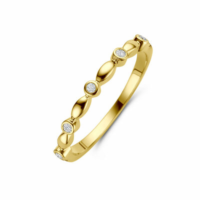 ring diamant 0.05ct h si